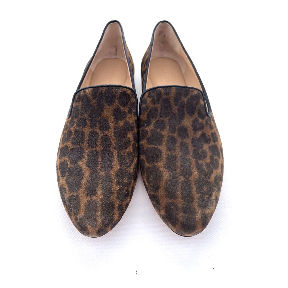 Veronica Beard Griffin Leopard Print Suede Loafers Women's Size 5M - Picture 6 of 10